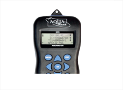 Handheld device with built in GPS data tagging GPS Aquameter Aquaread
